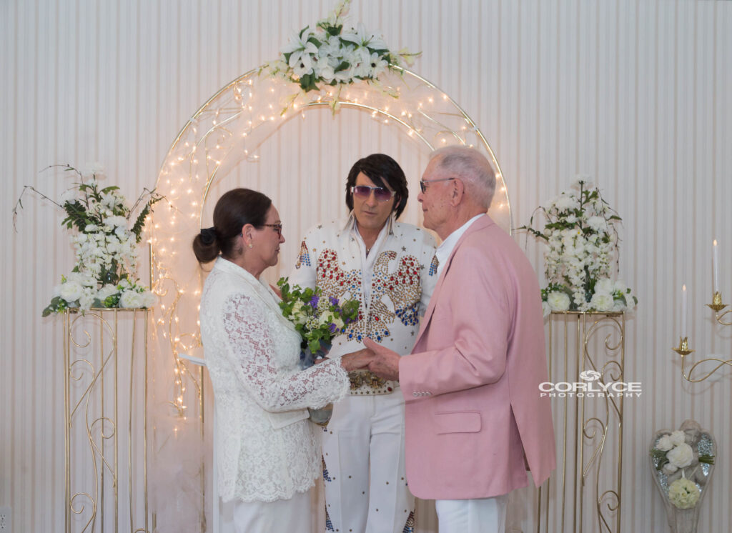 Elvis is in the house - Palm Springs Wedding Chapel